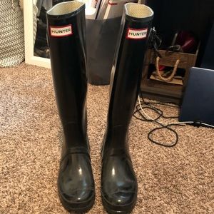 Hunter rain boots